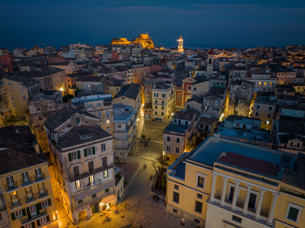 Rental Car Corfu Airport Corfu Old Town