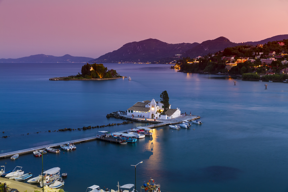 Rental Car Corfu Airport Kanoni & Mouse Island (Pontikonisi)